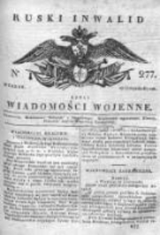 Ruski inwalid czyli wiadomości wojenne 1817, Nr 277