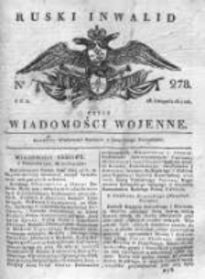 Ruski inwalid czyli wiadomości wojenne 1817, Nr 278