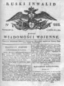 Ruski inwalid czyli wiadomości wojenne 1817, Nr 282