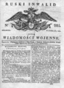 Ruski inwalid czyli wiadomości wojenne 1817, Nr 285