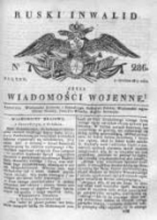 Ruski inwalid czyli wiadomości wojenne 1817, Nr 286