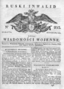 Ruski inwalid czyli wiadomości wojenne 1817, Nr 293