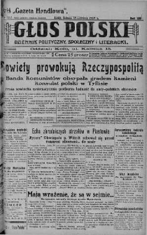 Głos Polski : dziennik polityczny, społeczny i literacki 15 czerwiec 1929 nr 162