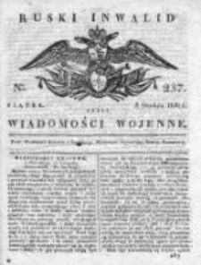 Ruski inwalid czyli wiadomości wojenne 1820, Nr 287