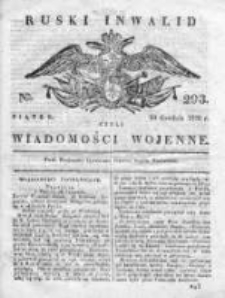 Ruski inwalid czyli wiadomości wojenne 1820, Nr 293