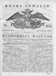Ruski inwalid czyli wiadomości wojenne 1820, Nr 304