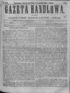 Gazeta Handlowa. Pismo poświęcone handlowi, przemysłowi fabrycznemu i rolniczemu, 1868, Nr 223
