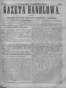 Gazeta Handlowa. Pismo poświęcone handlowi, przemysłowi fabrycznemu i rolniczemu, 1868, Nr 228