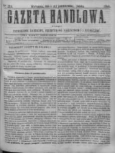 Gazeta Handlowa. Pismo poświęcone handlowi, przemysłowi fabrycznemu i rolniczemu, 1868, Nr 229