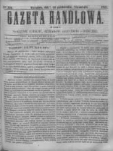 Gazeta Handlowa. Pismo poświęcone handlowi, przemysłowi fabrycznemu i rolniczemu, 1868, Nr 230