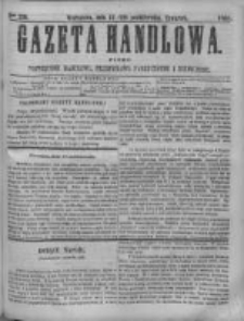 Gazeta Handlowa. Pismo poświęcone handlowi, przemysłowi fabrycznemu i rolniczemu, 1868, Nr 239