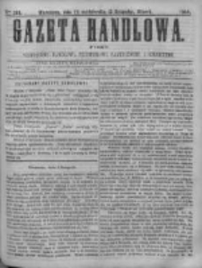 Gazeta Handlowa. Pismo poświęcone handlowi, przemysłowi fabrycznemu i rolniczemu, 1868, Nr 243
