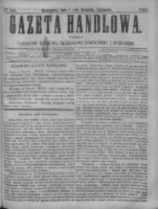 Gazeta Handlowa. Pismo poświęcone handlowi, przemysłowi fabrycznemu i rolniczemu, 1868, Nr 257
