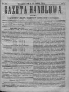 Gazeta Handlowa. Pismo poświęcone handlowi, przemysłowi fabrycznemu i rolniczemu, 1868, Nr 278