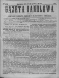 Gazeta Handlowa. Pismo poświęcone handlowi, przemysłowi fabrycznemu i rolniczemu, 1868, Nr 283