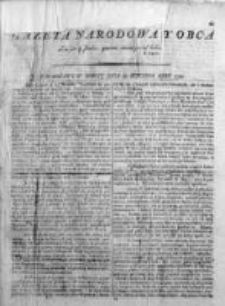Gazeta Narodowa i Obca 1792, Nr 8