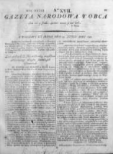Gazeta Narodowa i Obca 1792, Nr 17