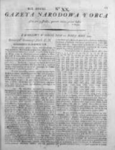 Gazeta Narodowa i Obca 1792, Nr 20