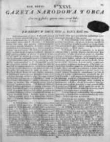 Gazeta Narodowa i Obca 1792, Nr 26