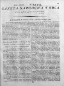 Gazeta Narodowa i Obca 1792, Nr 28