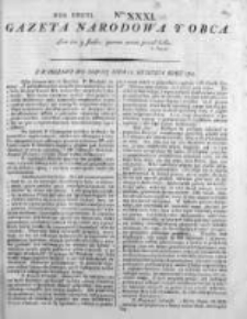 Gazeta Narodowa i Obca 1792, Nr 31