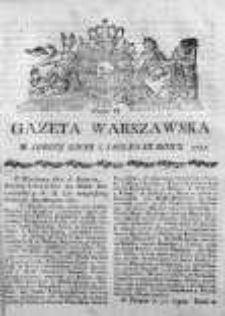 Gazeta Warszawska 1791, Nr 63