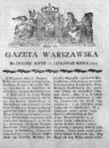 Gazeta Warszawska 1791, Nr 66