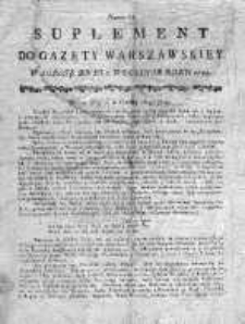 Gazeta Warszawska 1791, Nr 71