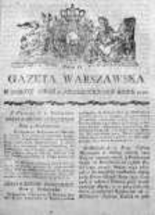 Gazeta Warszawska 1791, Nr 81