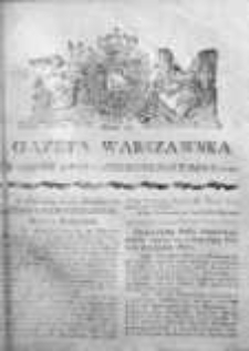 Gazeta Warszawska 1791, Nr 83