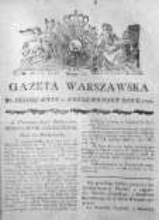 Gazeta Warszawska 1791, Nr 86