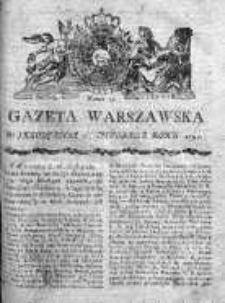 Gazeta Warszawska 1791, Nr 92