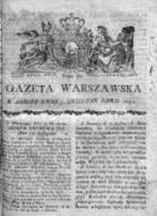 Gazeta Warszawska 1791, Nr 97