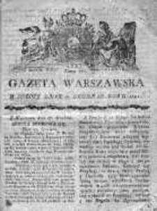 Gazeta Warszawska 1791, Nr 101