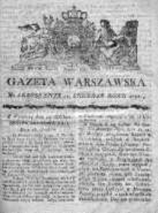Gazeta Warszawska 1791, Nr 102