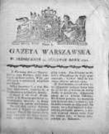 Gazeta Warszawska 1792, Nr 3