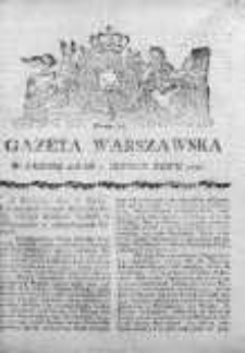 Gazeta Warszawska 1792, Nr 19