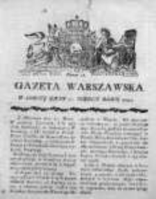 Gazeta Warszawska 1792, Nr 22