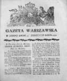 Gazeta Warszawska 1792, Nr 34