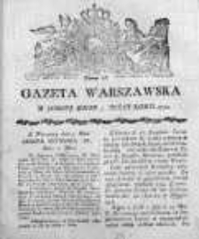 Gazeta Warszawska 1792, Nr 36