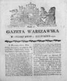 Gazeta Warszawska 1792, Nr 37