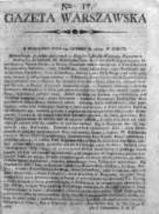 Gazeta Warszawska 1795, Nr 17