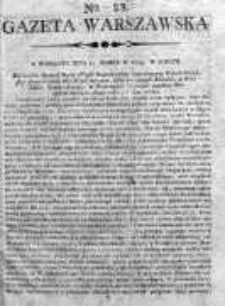 Gazeta Warszawska 1795, Nr 23
