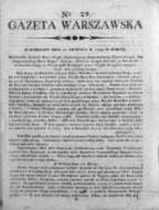 Gazeta Warszawska 1795, Nr 29