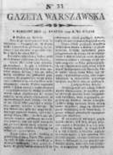 Gazeta Warszawska 1797, Nr 33