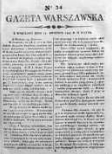 Gazeta Warszawska 1797, Nr 34