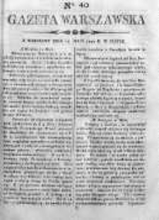 Gazeta Warszawska 1797, Nr 40