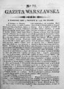 Gazeta Warszawska 1798, Nr 71