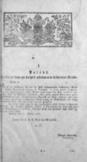 Kontinuacya Wyrokow y Rozkazow Powszechnych w Galicyi i Lodomeryi Królewstwach Wypadłych 1783
