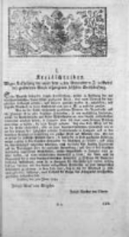Kontinuacya Wyrokow y Rozkazow Powszechnych w Galicyi i Lodomeryi Królewstwach Wypadłych 1794
